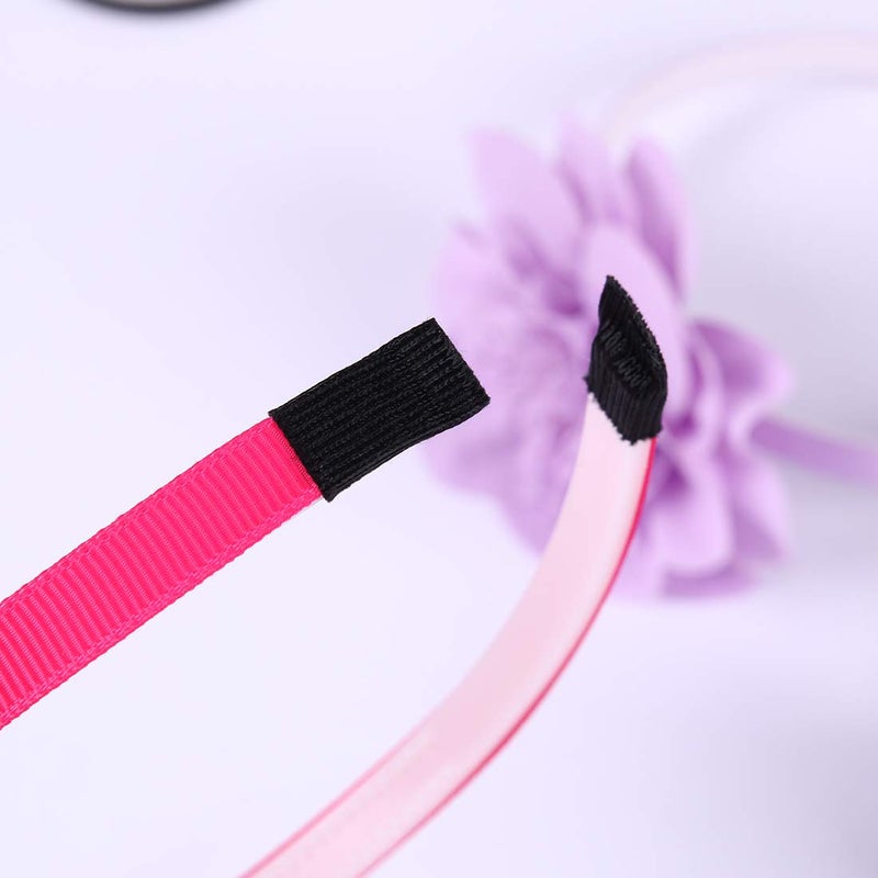 XIMA 10pcs Chiffon Flower Girls Headbands for Kids Children Teens toddlers Hair Accessoriesâ€¦ - Image 4